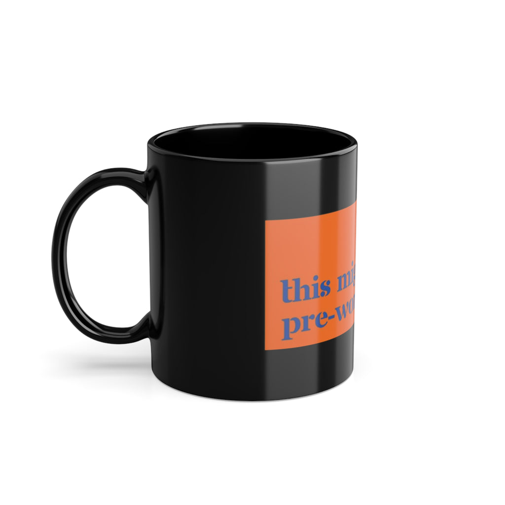 Black Coffee Mug Elyon